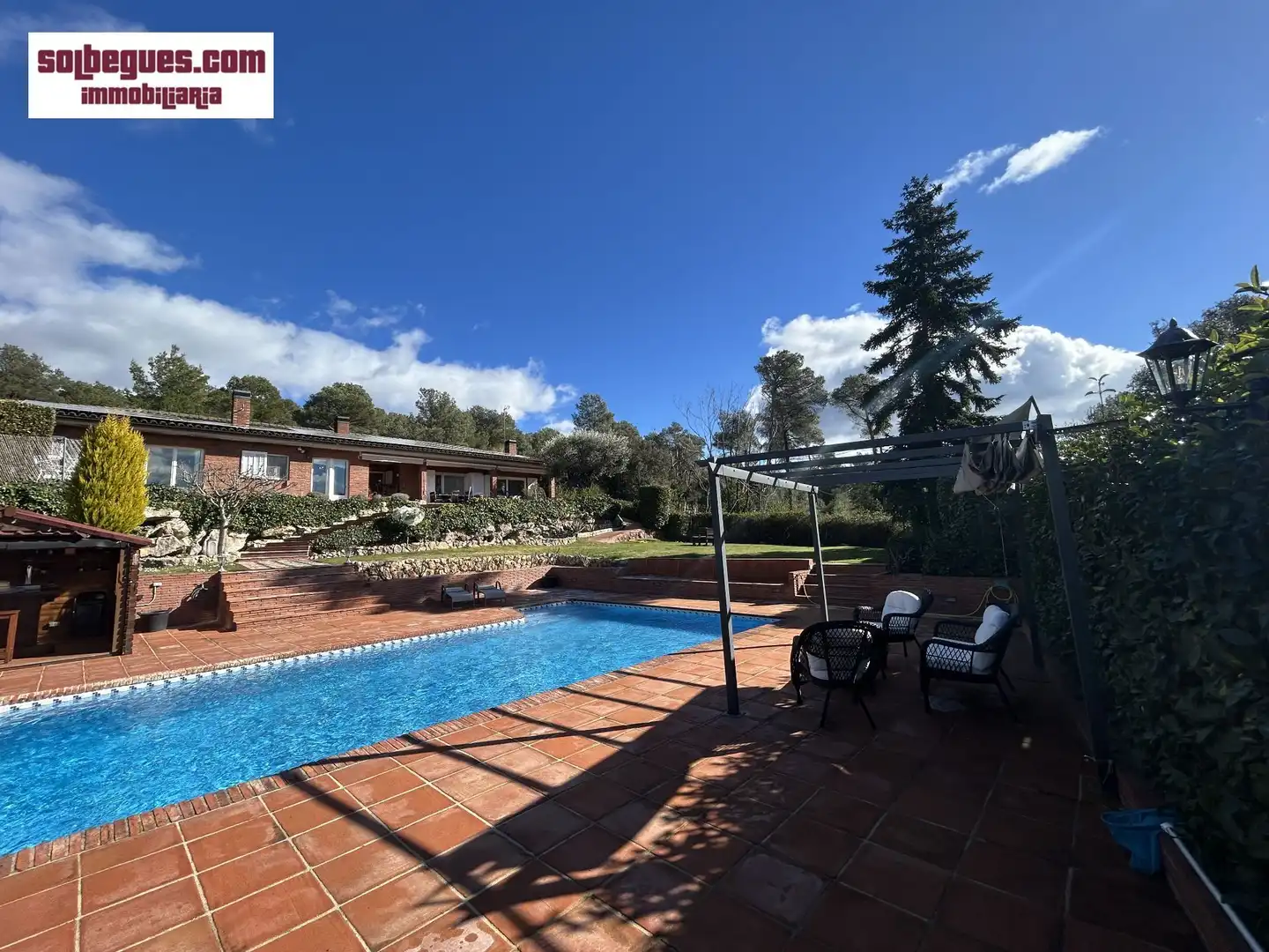 Detached house with pool for sale in Begues, imagen 5