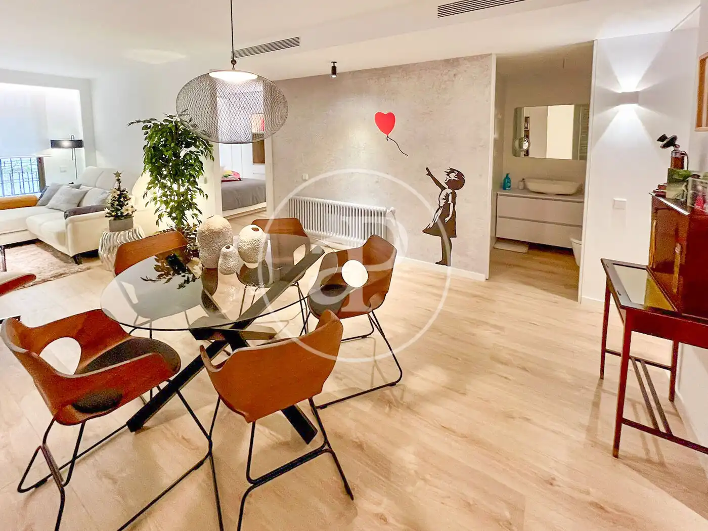 Esszimmer von Wohnung zum Verkauf in Valencia mit Klimaanlage und Heizung