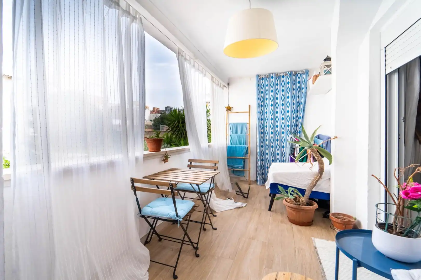 Balcony of Flat for sale in  Palma de Mallorca  with Air Conditioner, Terrace and Storage room