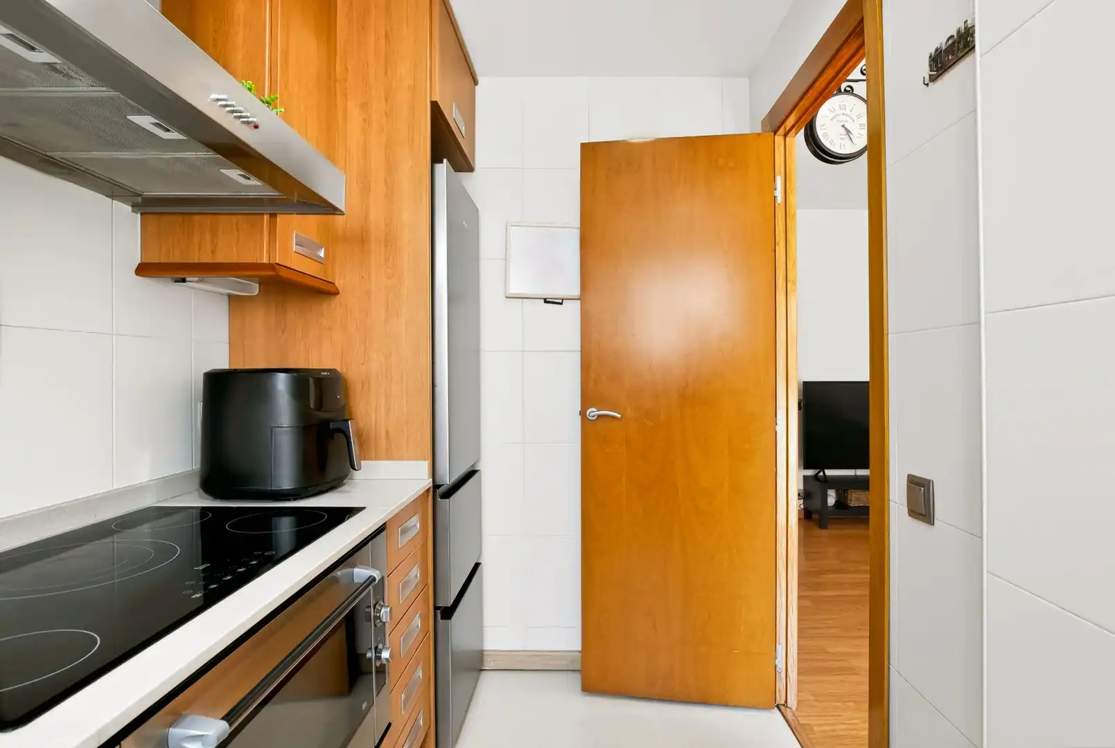 Küche von Wohnung zum Verkauf in Sant Quirze del Vallès mit Klimaanlage, Heizung und Balkon