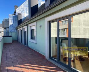 Terrasse von Dachboden zum verkauf in Sarria mit Terrasse