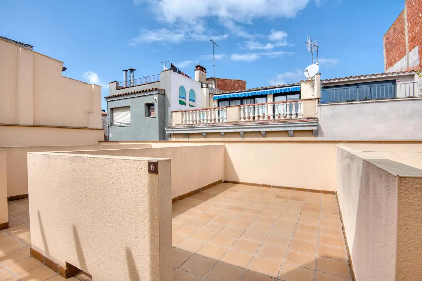 Terrace of Flat for sale in Sant Feliu de Guíxols  with Heating, Terrace and Balcony