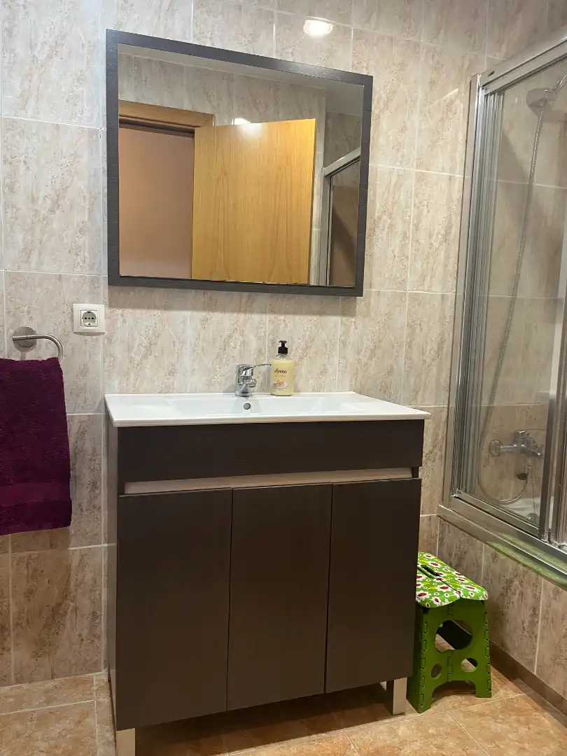 Bathroom of Flat for sale in Valencia  with Air Conditioner, Terrace and Storage room