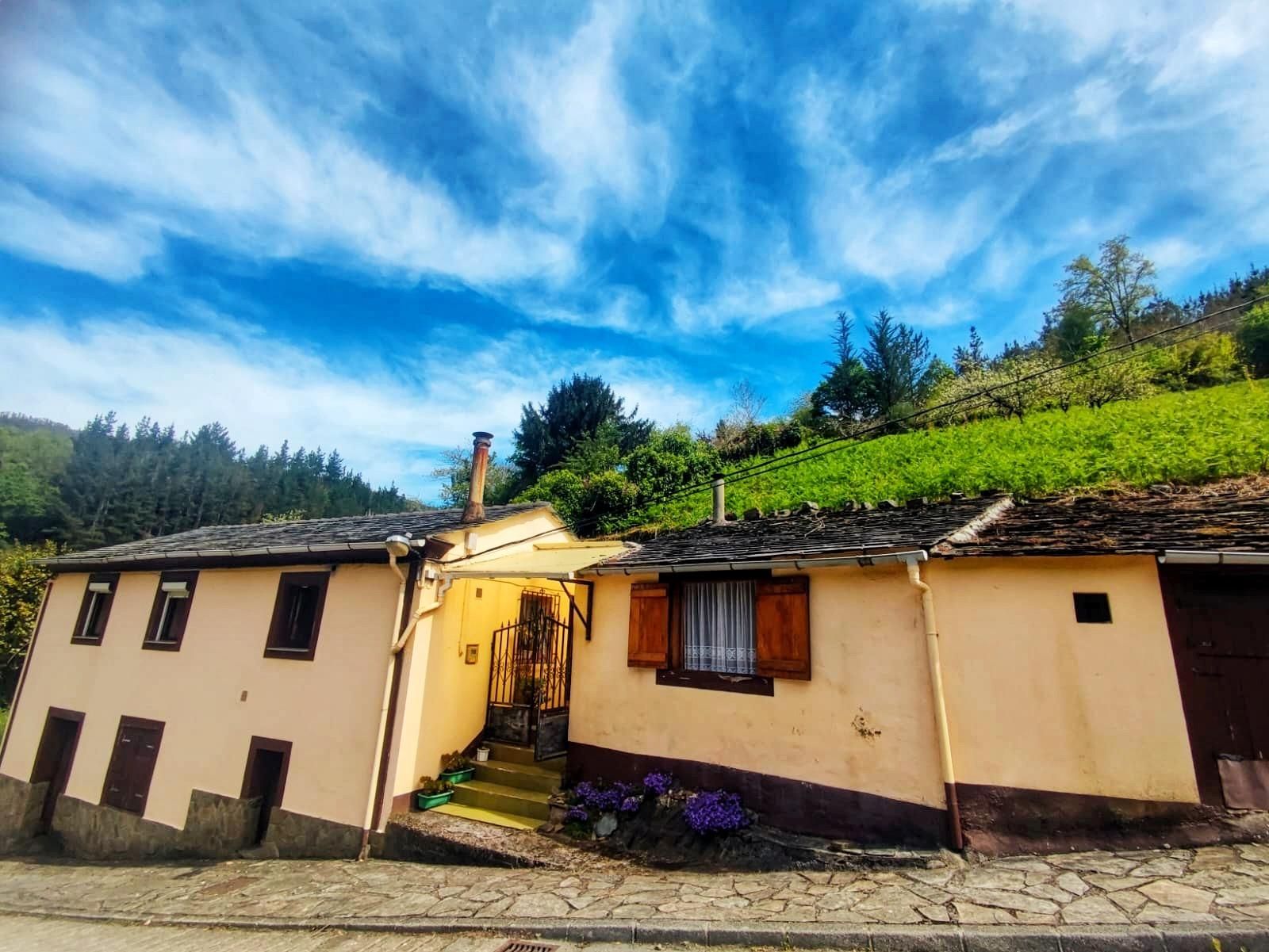 Exterior view of House or chalet for sale in Taramundi  with Storage room