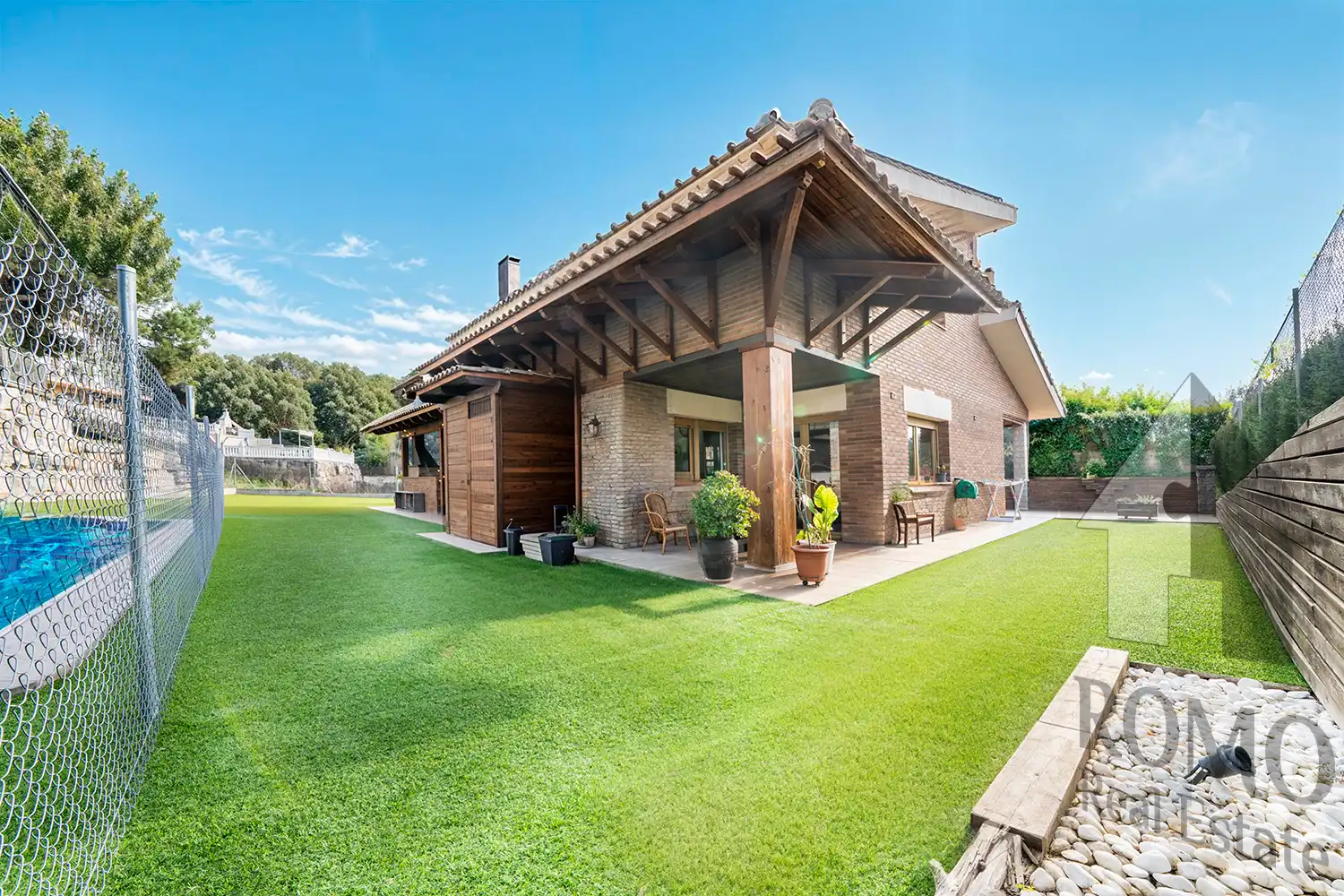 Jardí de Casa o xalet en venda en Bigues i Riells del Fai amb Aire condicionat, Calefacció i Jardí privat