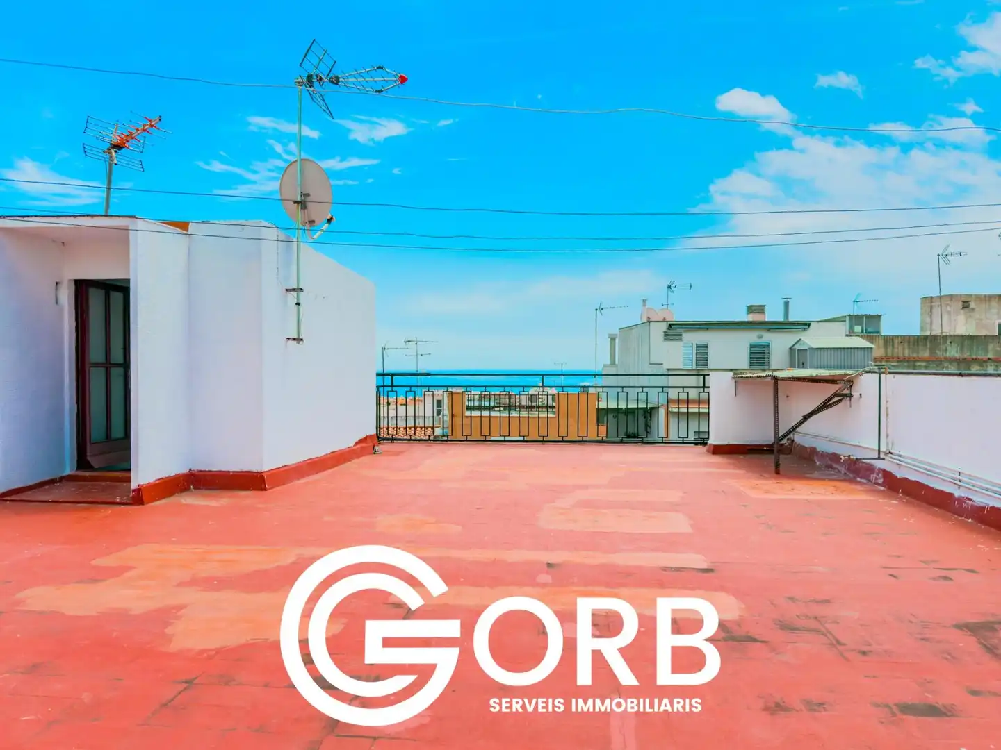 Terraza de Ático en venta en Mataró con Aire acondicionado, Calefacción y Parquet