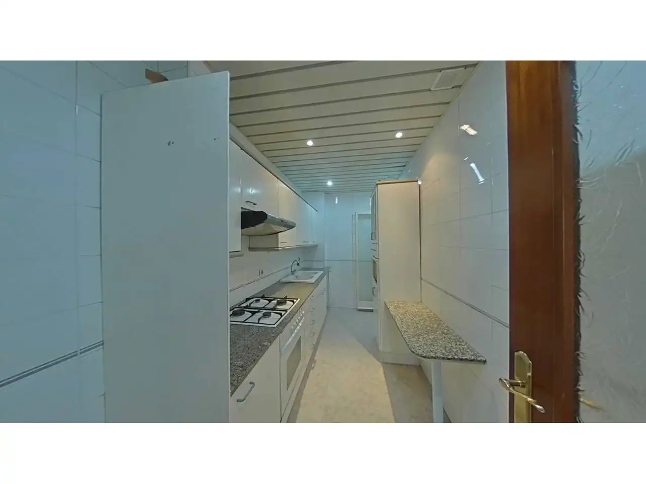 Kitchen of Flat for sale in Terrassa  with Heating