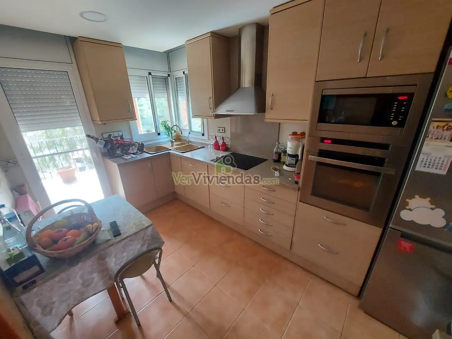 Cocina de Casa o chalet en venta en Vallirana con Aire acondicionado, Calefacción y Jardín privado