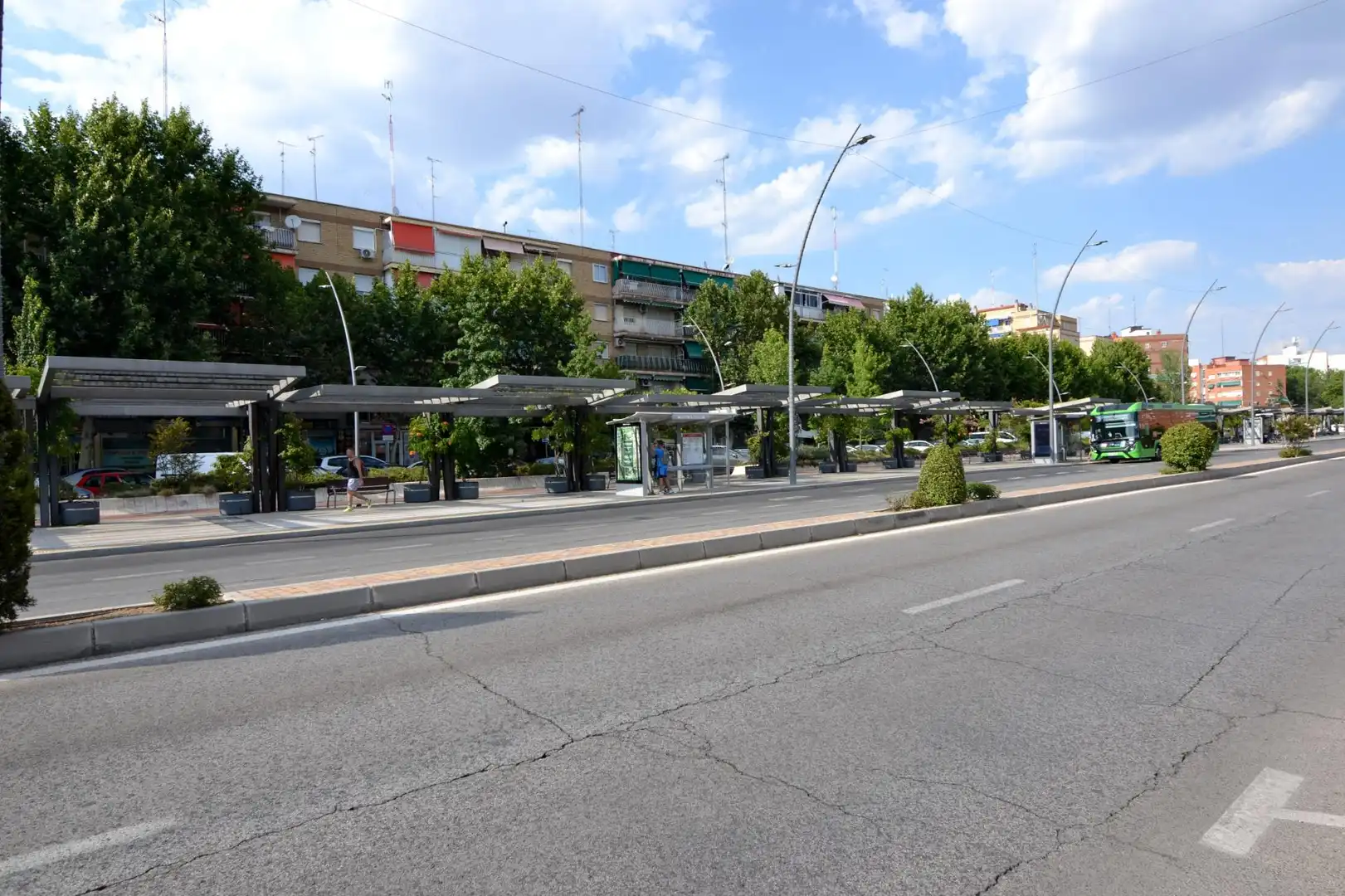 Vista exterior de Planta baja en venta en Móstoles con Calefacción, Parquet y Terraza