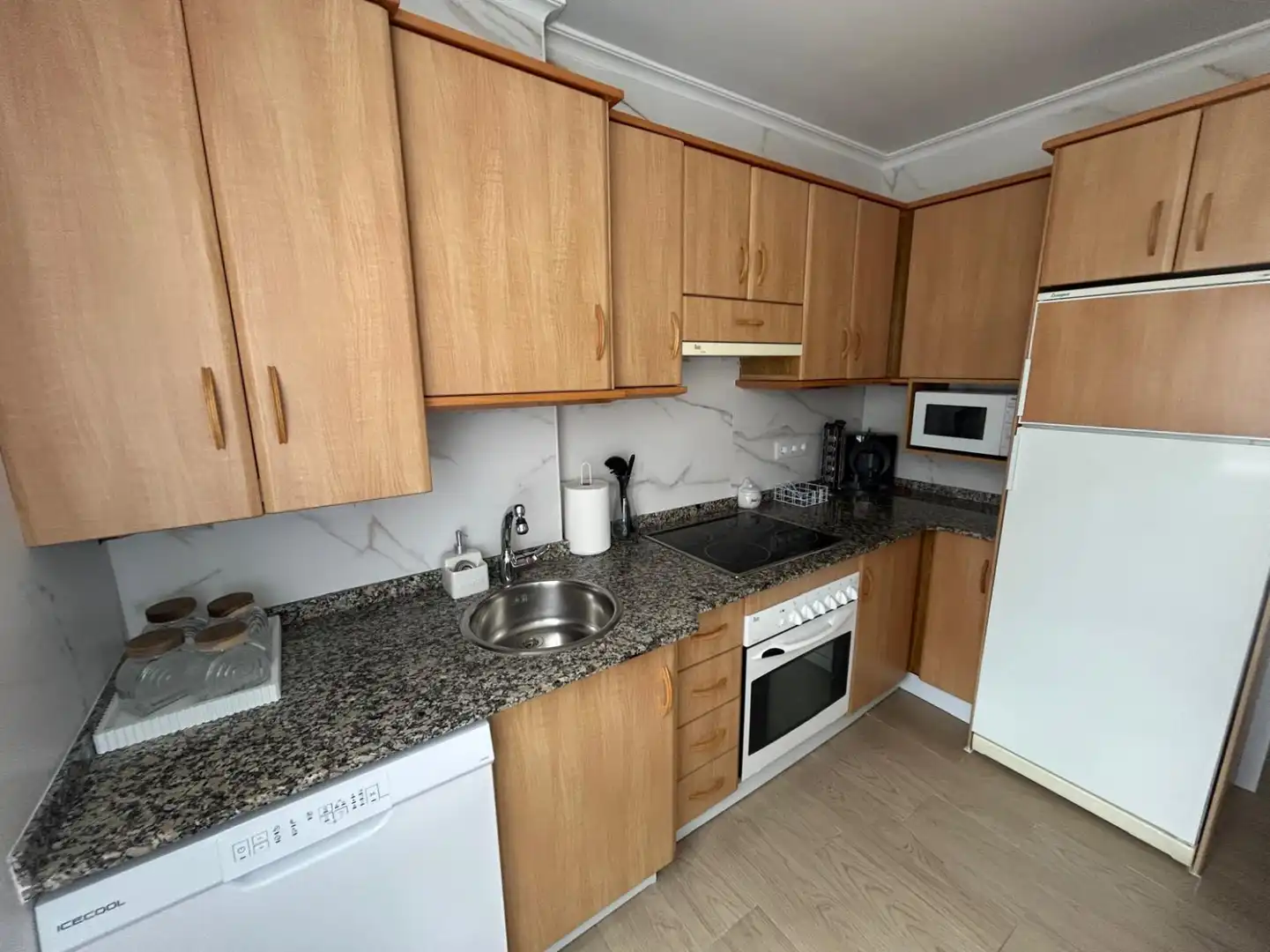Küche von Wohnung zur Miete in Cabezón de la Sal mit Heizung und Balkon