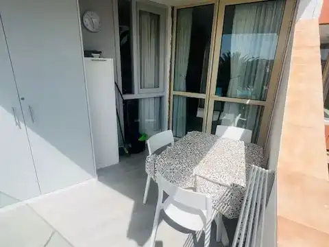 Terrasse von Wohnung zur Miete in Arona mit Schwimmbad