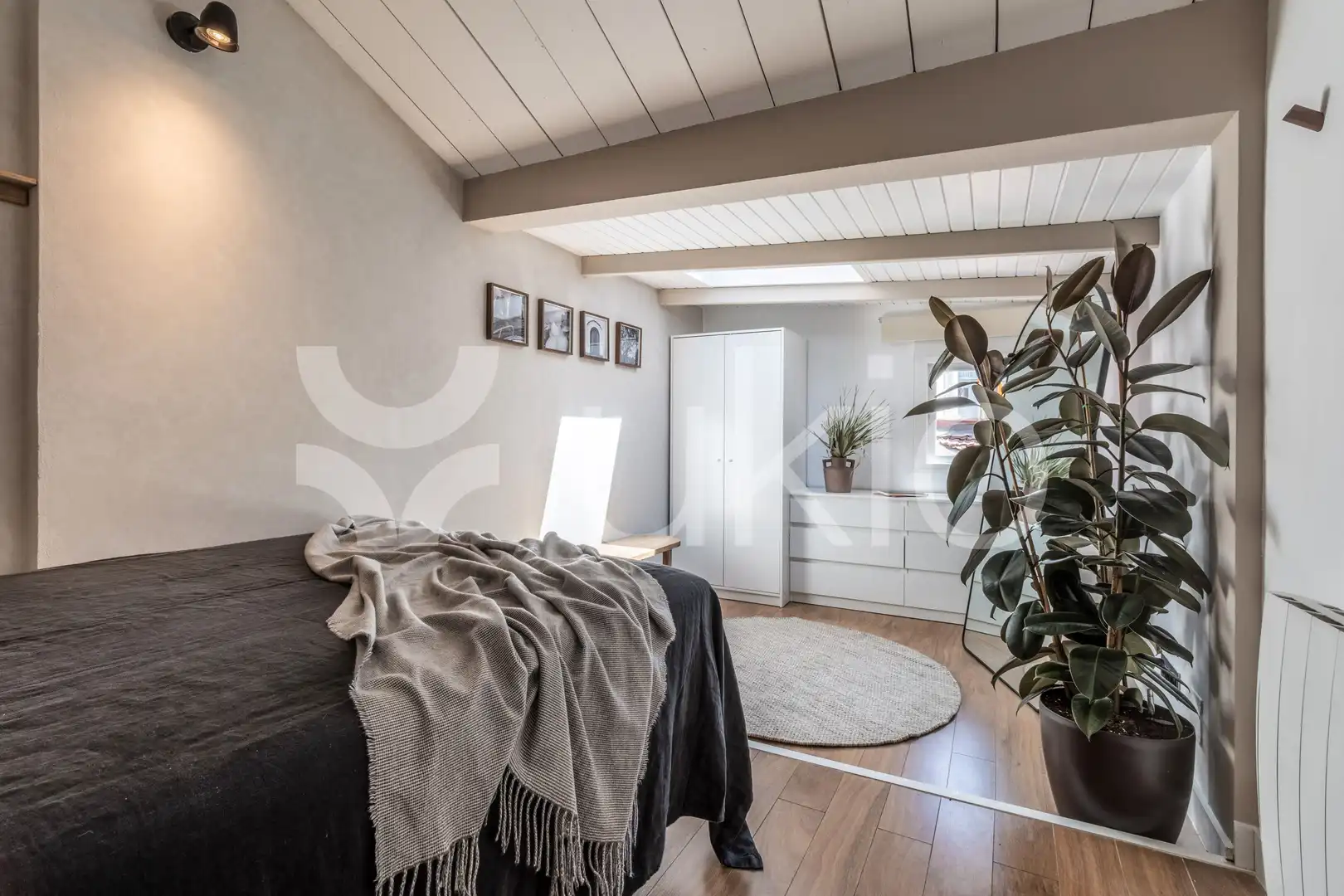 Habitación de Apartamento de alquiler en Madrid con Aire acondicionado, Calefacción y Terraza