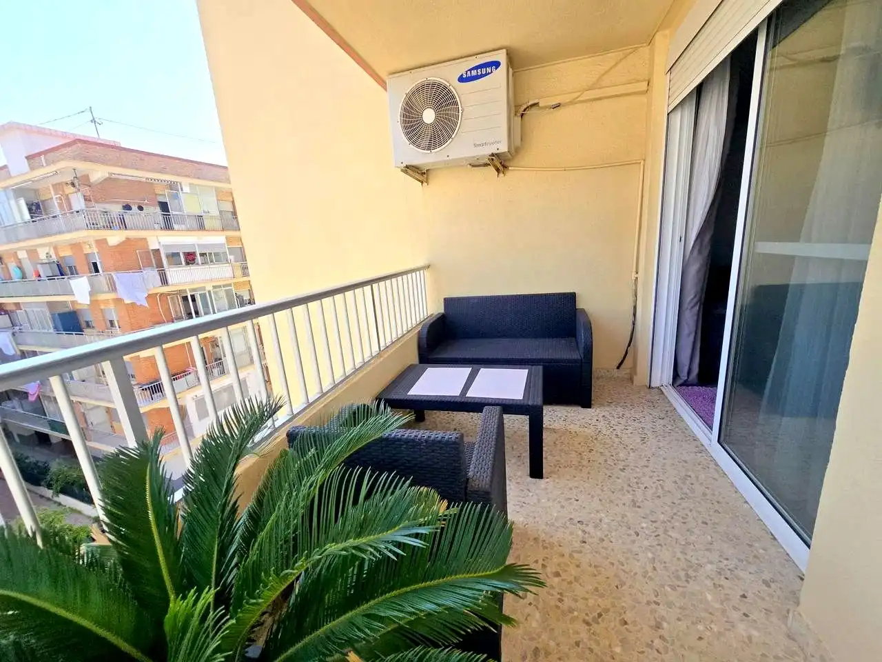 Terrasse von Wohnungen zum Verkauf in Gandia mit Klimaanlage, Terrasse und Möbliert