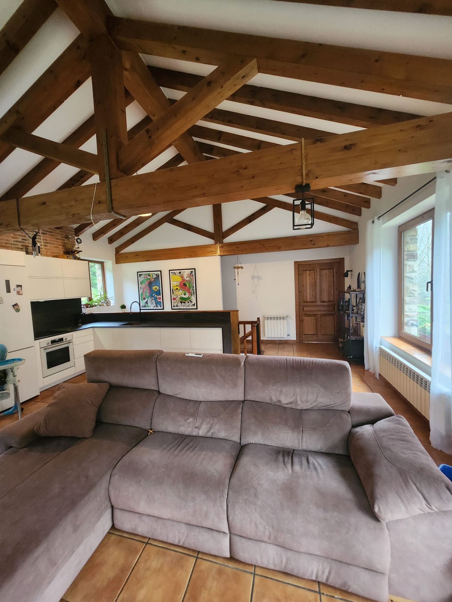 Living room of Houses for sale in Corvera de Toranzo  with Heating