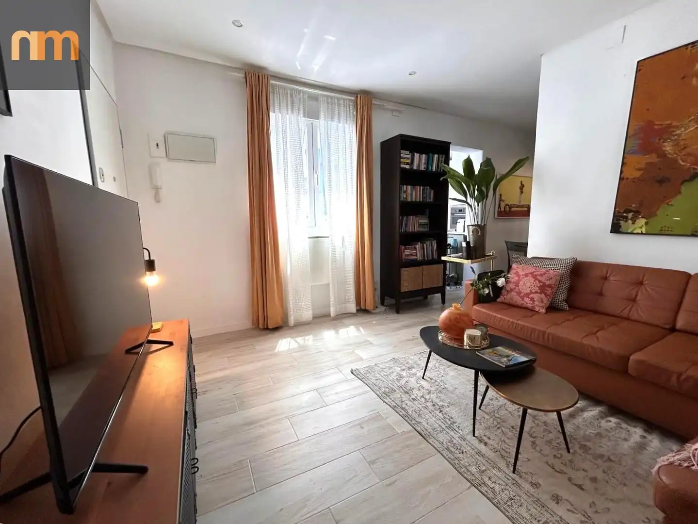 Sala d'estar de Pis en venda en Madrid amb Calefacció