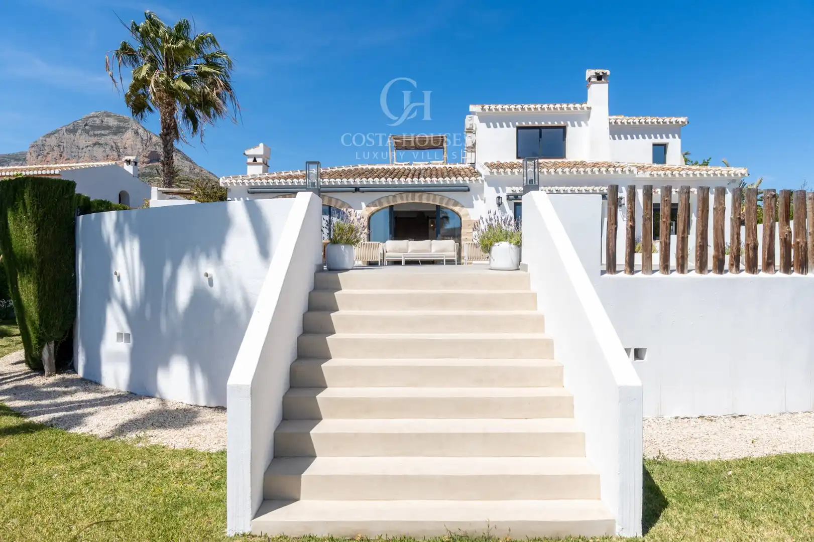 Exterior view of Houses for sale in Jávea / Xàbia  with Air Conditioner, Heating and Private garden