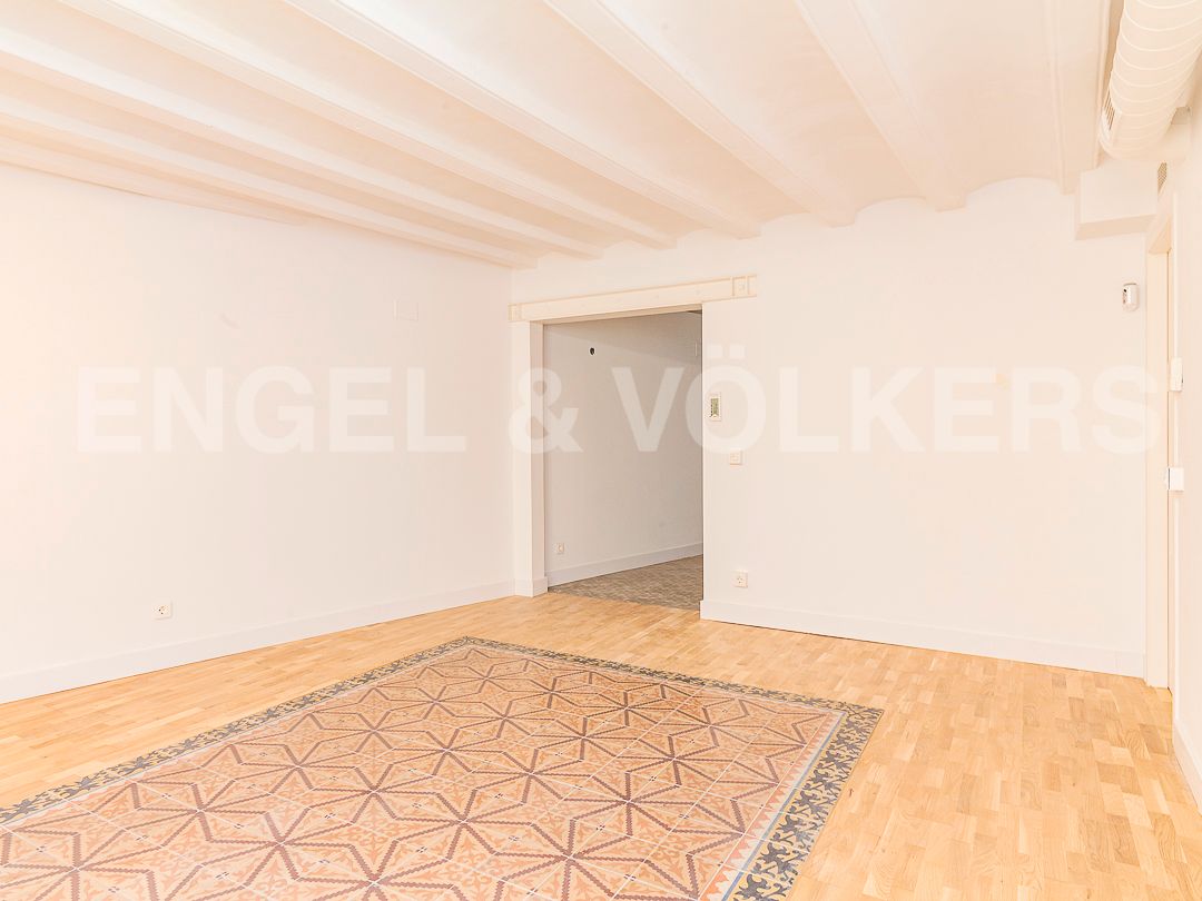 Sala d'estar de Apartament en venda en  Barcelona Capital amb Aire condicionat, Calefacció i Piscina