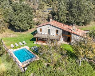 Garden of Country house for sale in Montagut i Oix  with Private garden, Terrace and Swimming Pool