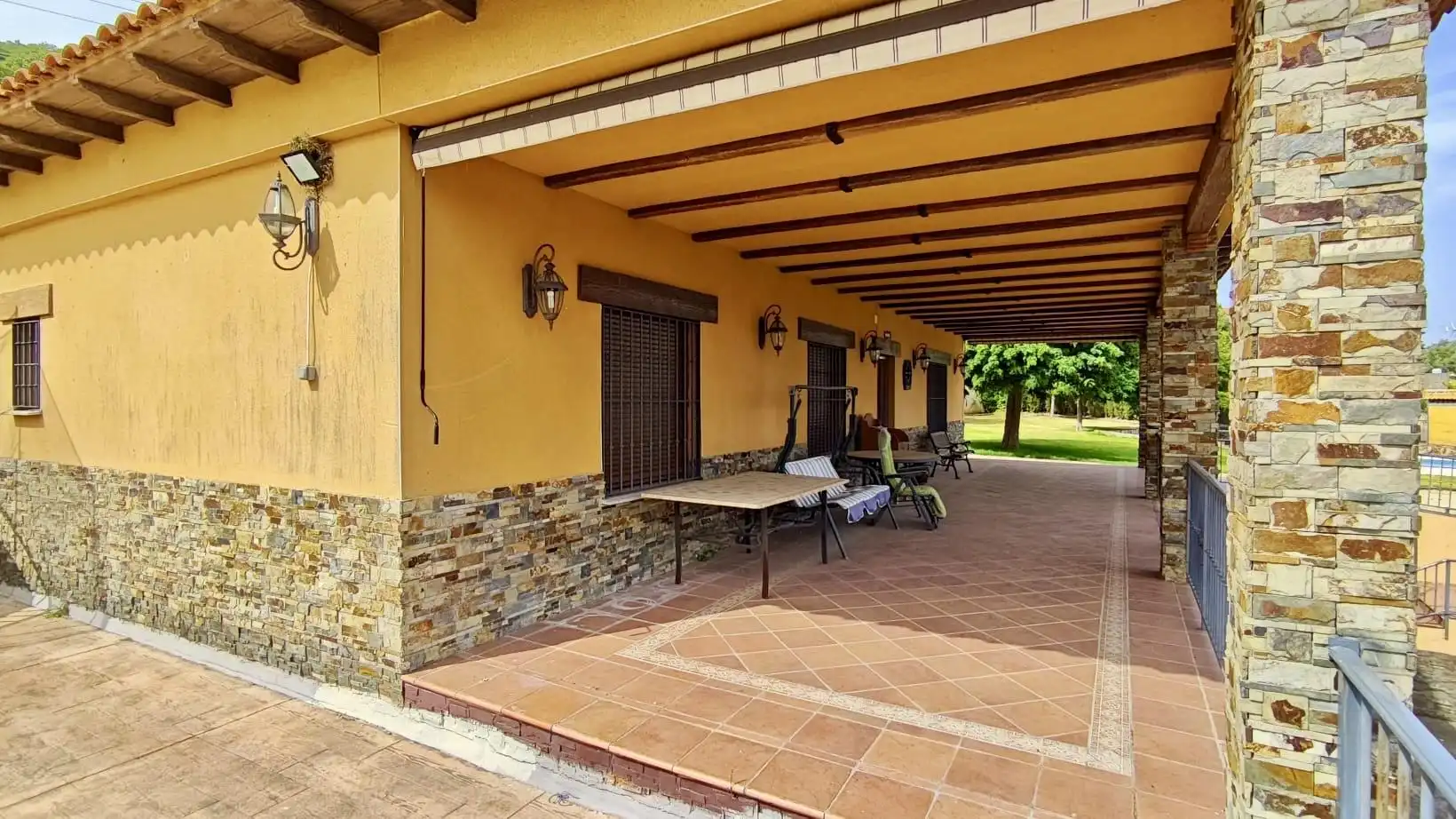 Terrace of Country homes for sale in Plasencia  with Air Conditioner, Heating and Terrace