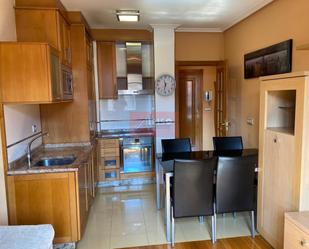 Kitchen of Study to rent in Ourense Capital   with Heating, Parquet flooring and Furnished