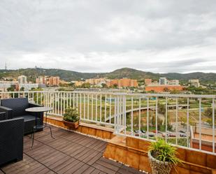 Terrace of Flat to rent in  Barcelona Capital  with Air Conditioner