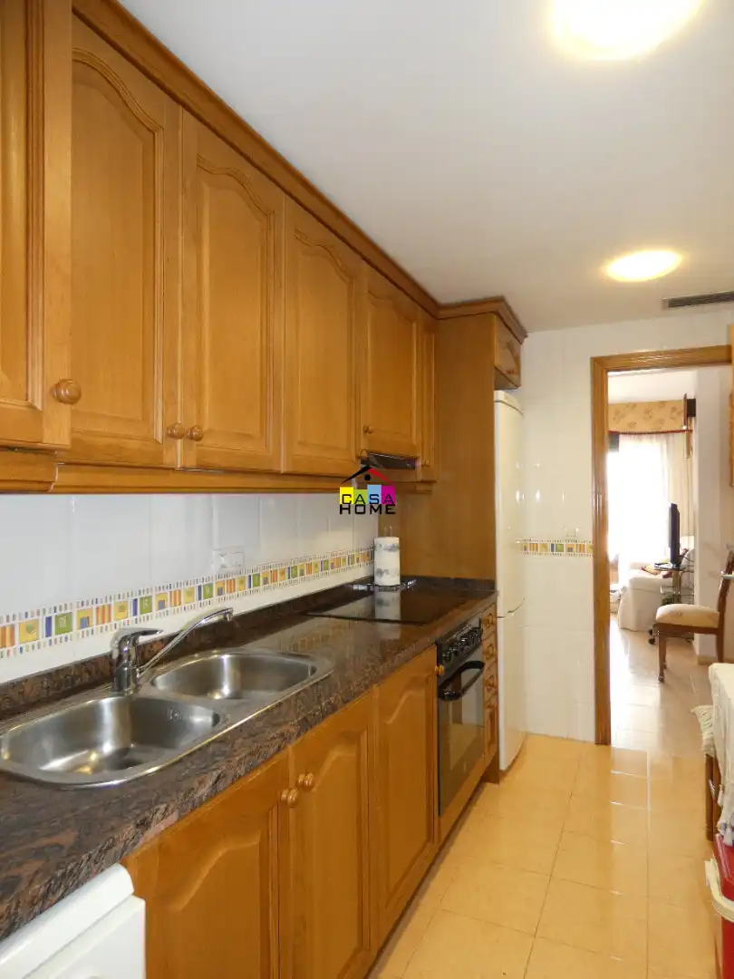 Cuina de Apartament en venda en Benicasim / Benicàssim amb Aire condicionat, Terrassa i Traster