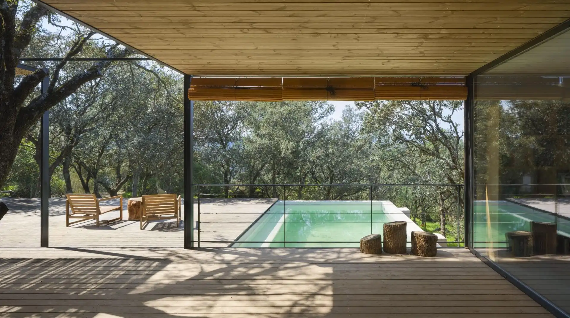 Terraza de Casa o chalet en venta en Sant Cugat del Vallès con Aire acondicionado, Calefacción y Jardín privado