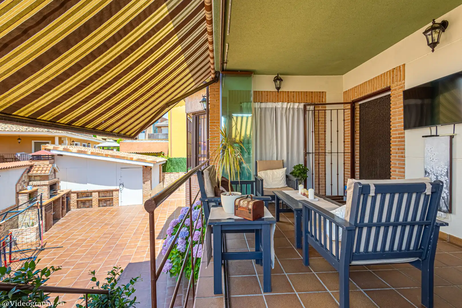 Terraza de Casa adosada en venta en San Martín de Valdeiglesias con Aire acondicionado, Calefacción y Jardín privado