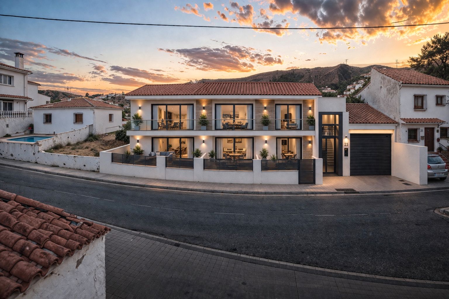 Exterior view of Land for sale in Málaga Capital