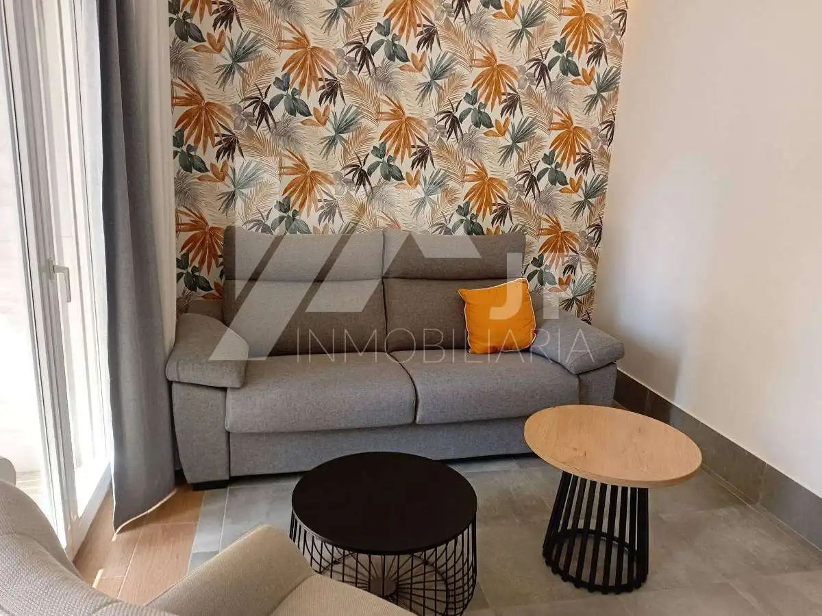 Living room of Flat for rent in Granada  with Air Conditioner, Heating and Parquet flooring