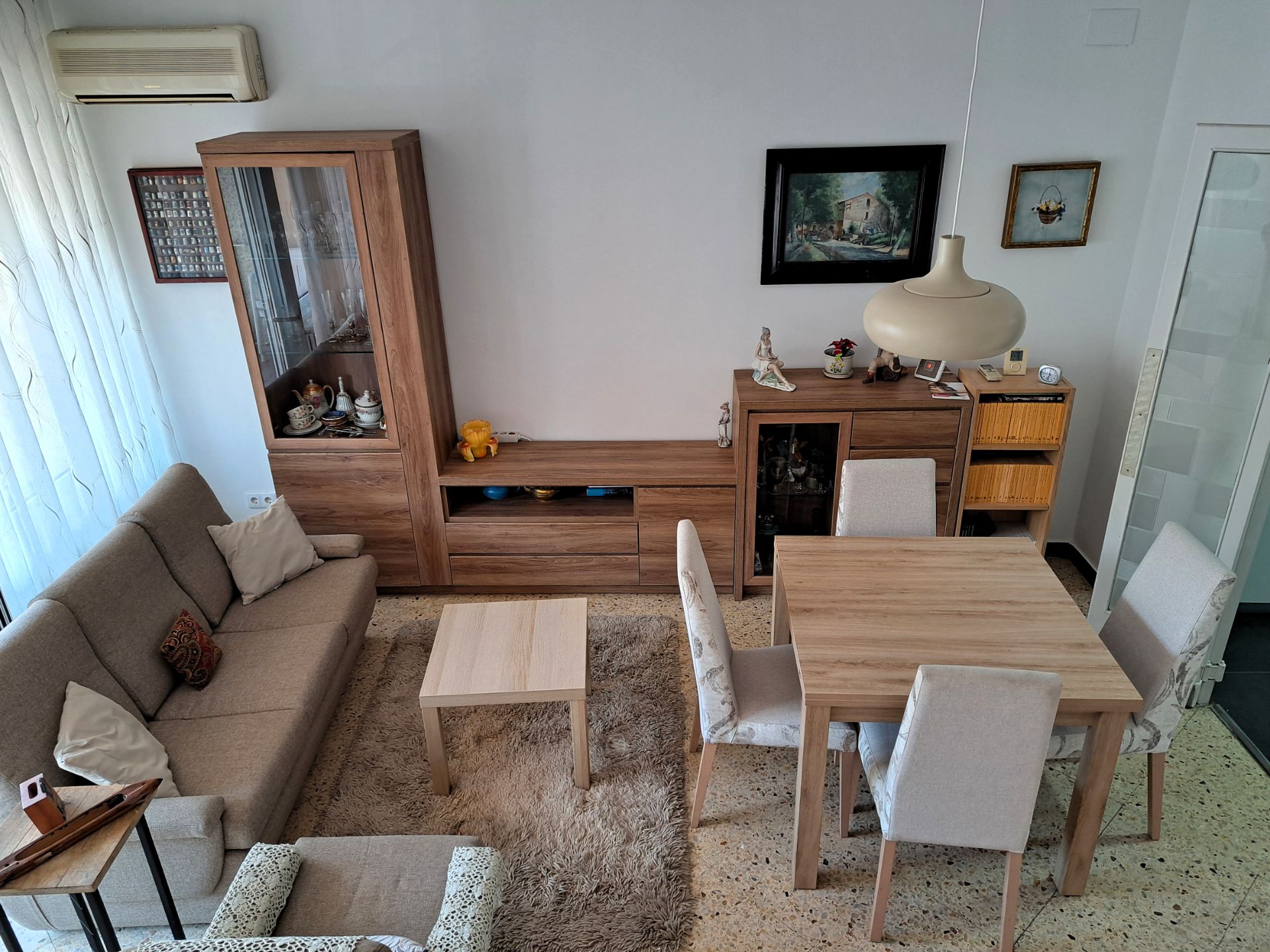 Living room of Single-family semi-detached for sale in Sabadell  with Air Conditioner, Heating and Terrace