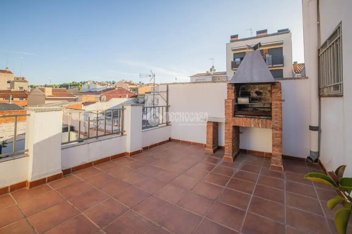 Terrasse von Einfamilien-Reihenhaus zum Verkauf in Terrassa mit Terrasse