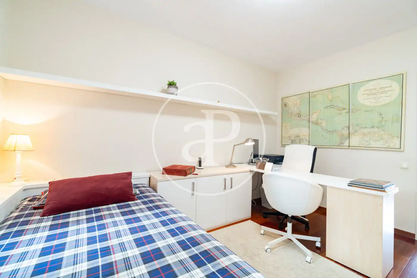 Bedroom of Flat for rent in Barcelona  with Air Conditioner, Heating and Terrace