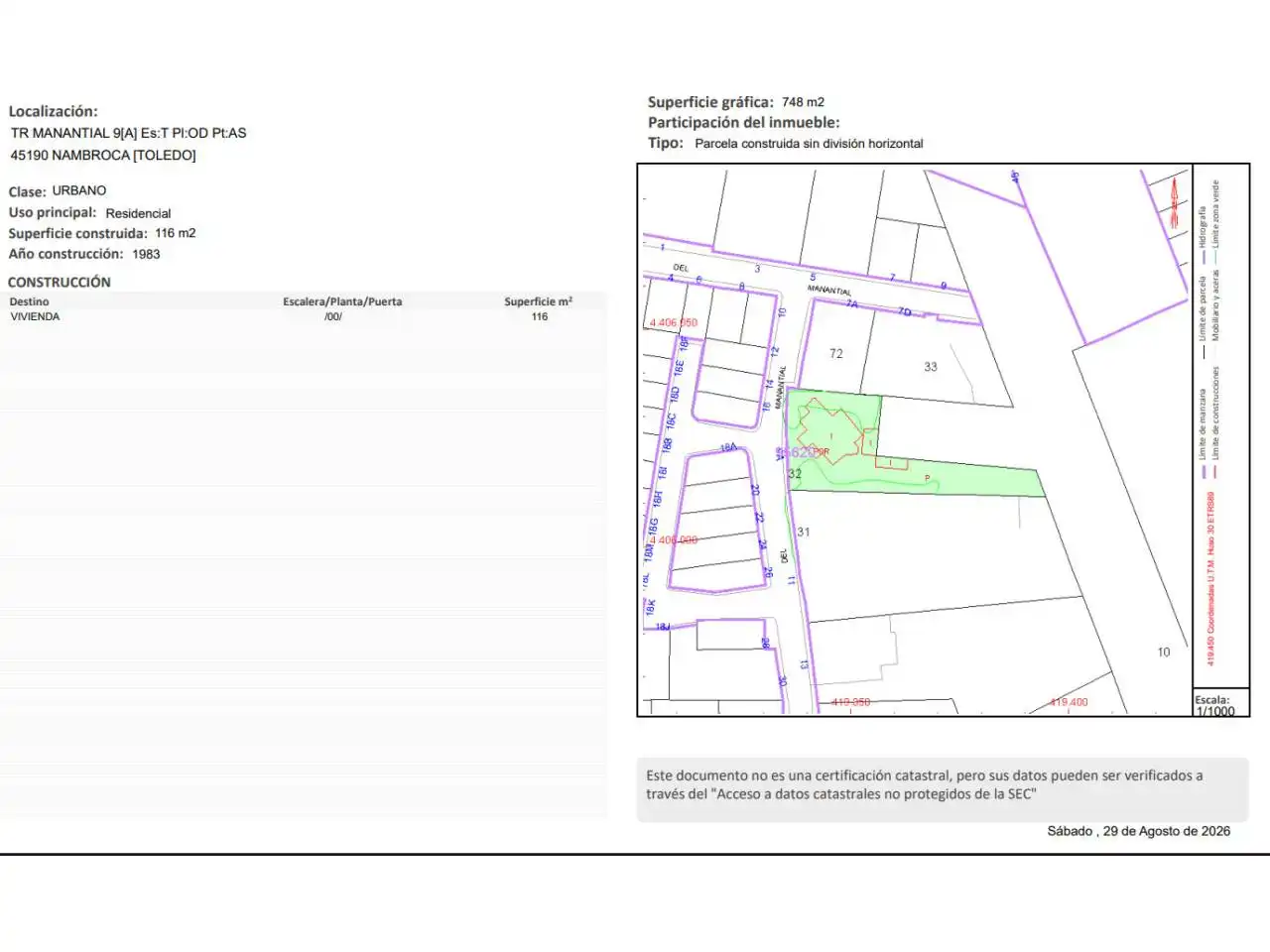 Terreny residencial en venda a Calle Manantial 9, imagen 5