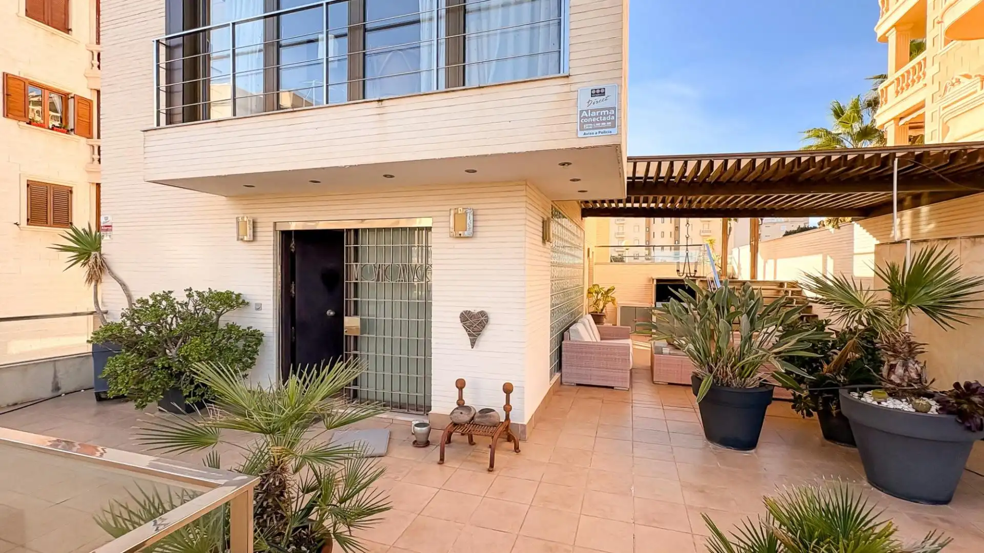 Terraza de Casa o chalet en venta en Guardamar del Segura con Calefacción, Jardín privado y Terraza