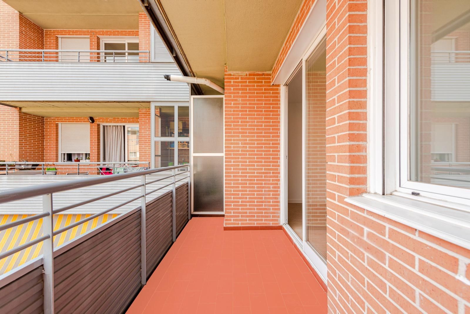 Balcony of Flat for sale in Leganés  with Parquet flooring, Terrace and Storage room