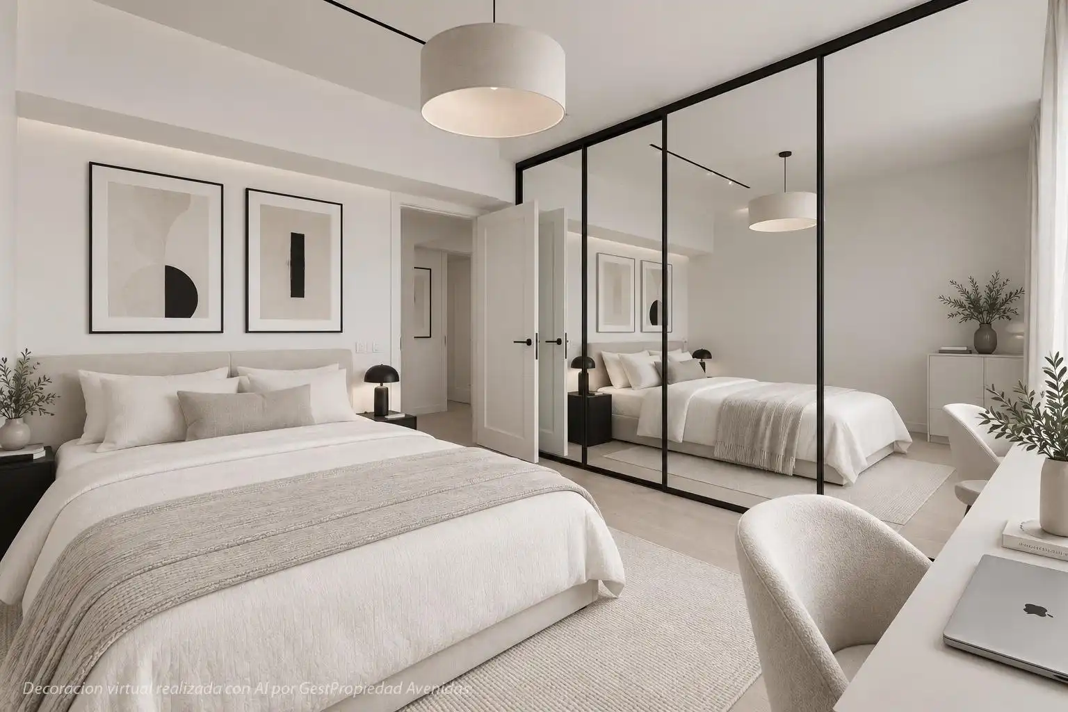 Bedroom of Flat for sale in  Palma de Mallorca  with Air Conditioner, Private garden and Terrace