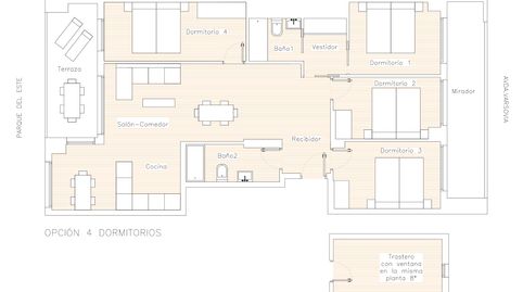 Foto 3 de Piso en venta en Varsovia Hiribidea, Salburua - Arantzabela, Vitoria - Gasteiz
