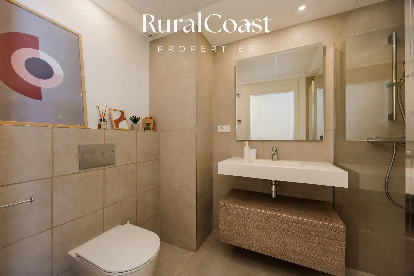 Baño de Dúplex en venta en Villajoyosa / La Vila Joiosa con Aire acondicionado, Terraza y Trastero