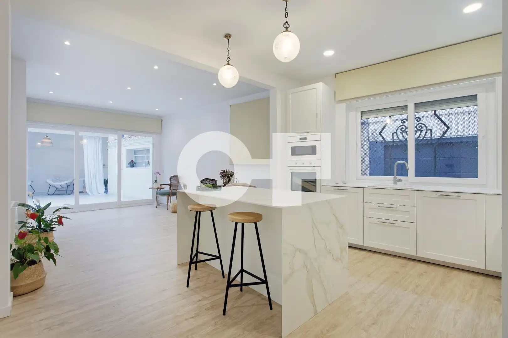 Kitchen of Detached homes for sale in Sabadell  with Air Conditioner, Heating and Private garden