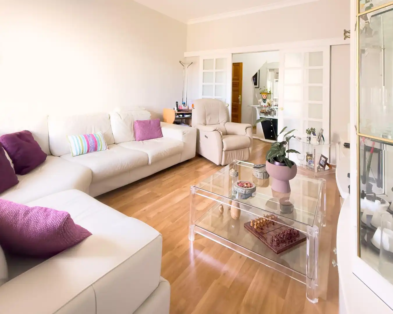 Sala de estar de Piso en venta en Las Palmas de Gran Canaria