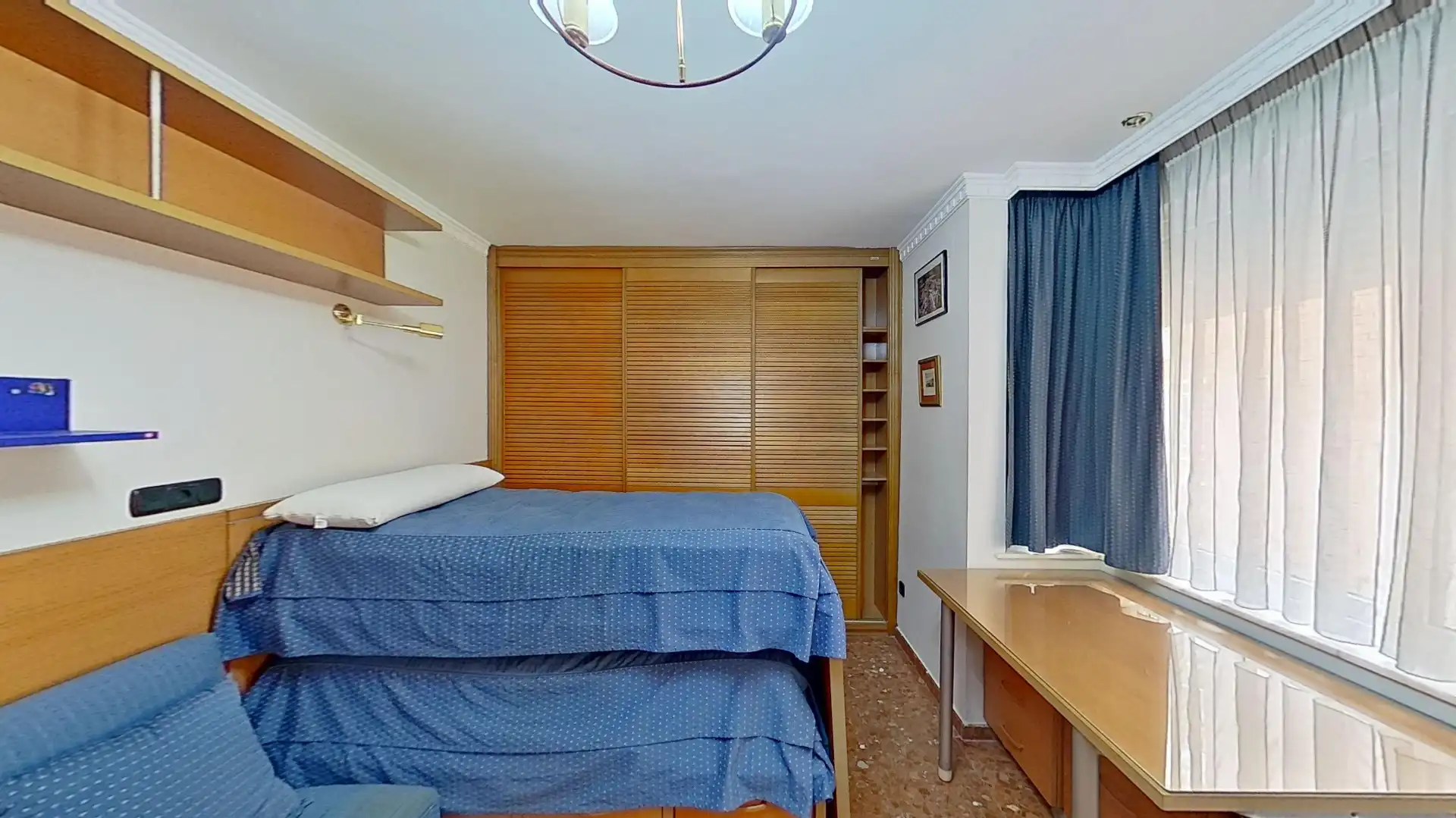 Bedroom of Flat for sale in Málaga  with Air Conditioner and Furnished