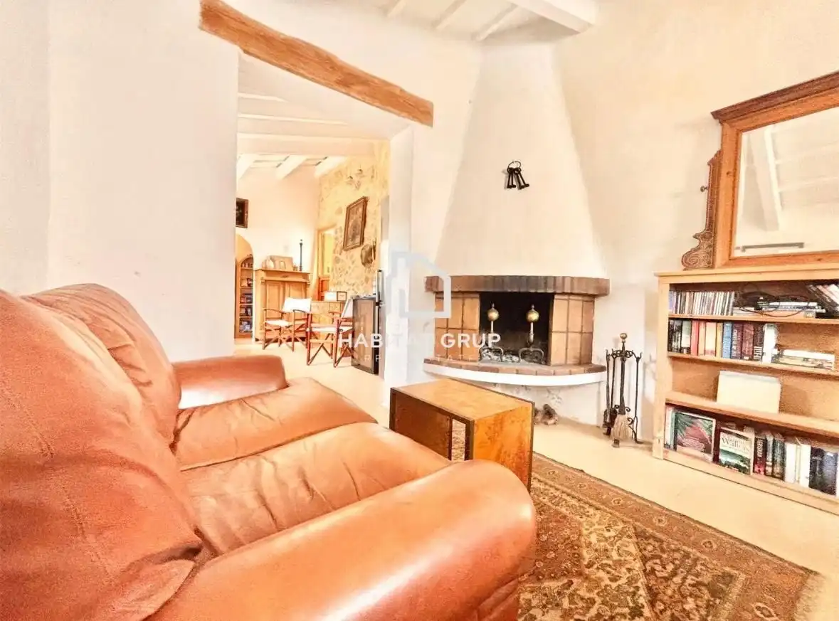 Wohnzimmer von Haus oder Chalet zum Verkauf in Sant Lluís mit Klimaanlage, Heizung und Privatgarten