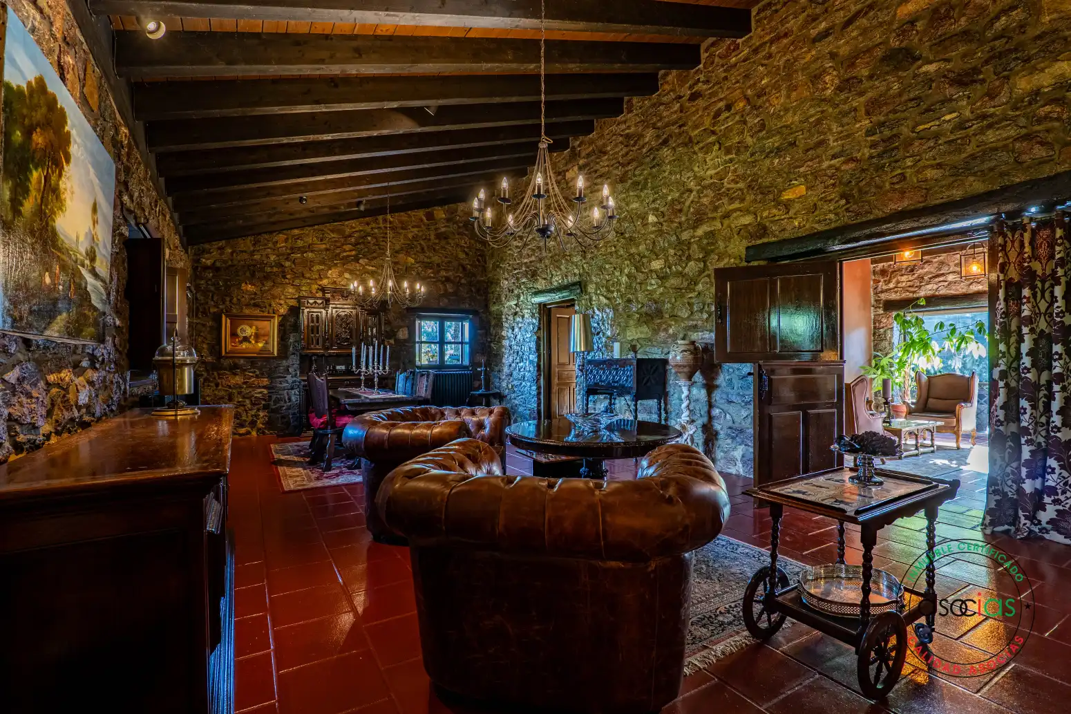 Sala d'estar de Casa o xalet en venda en Carreño amb Calefacció, Jardí privat i Traster