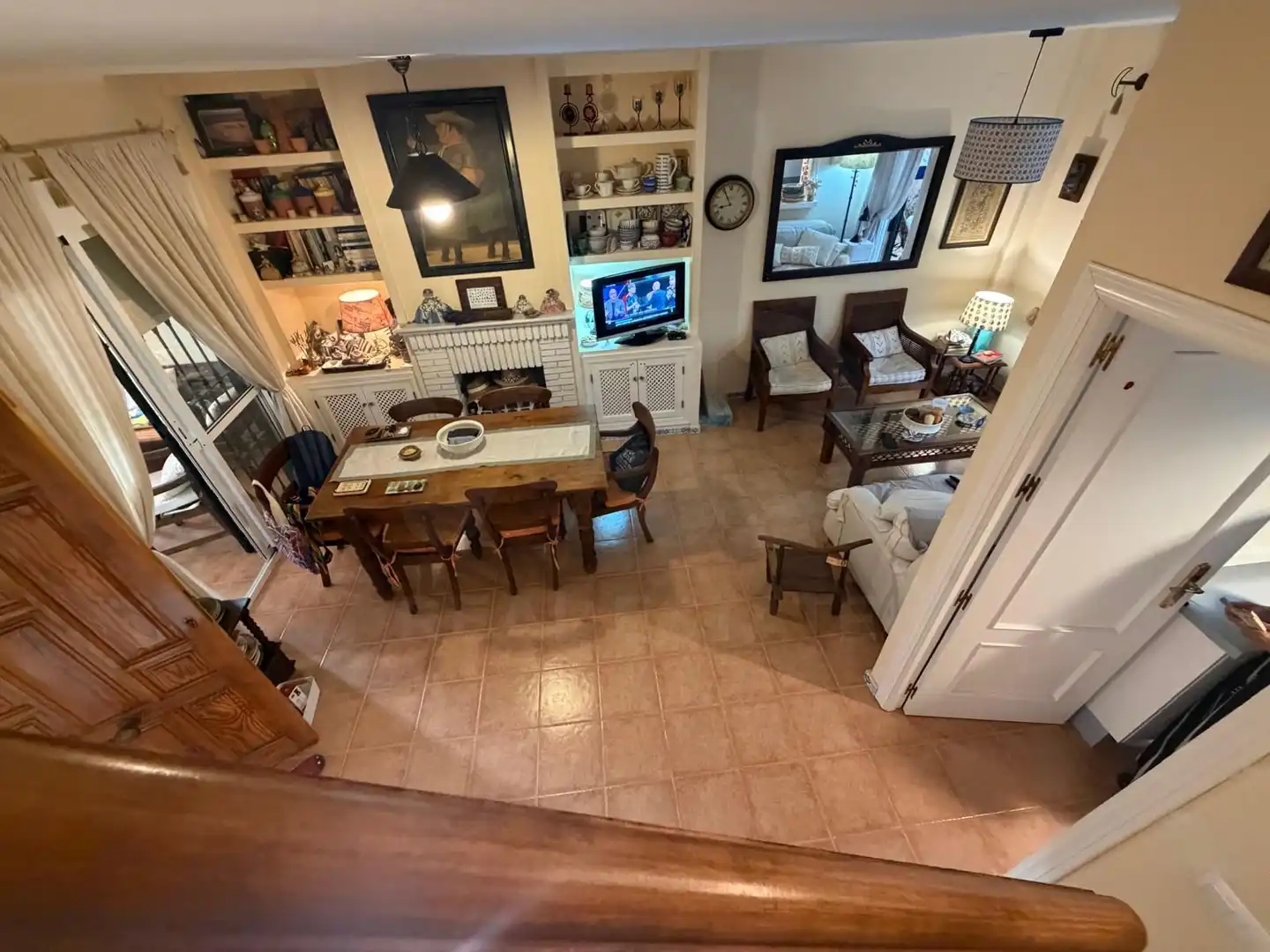 Sala d'estar de Casa adosada en venda en La Antilla amb Aire condicionat, Calefacció i Terrassa