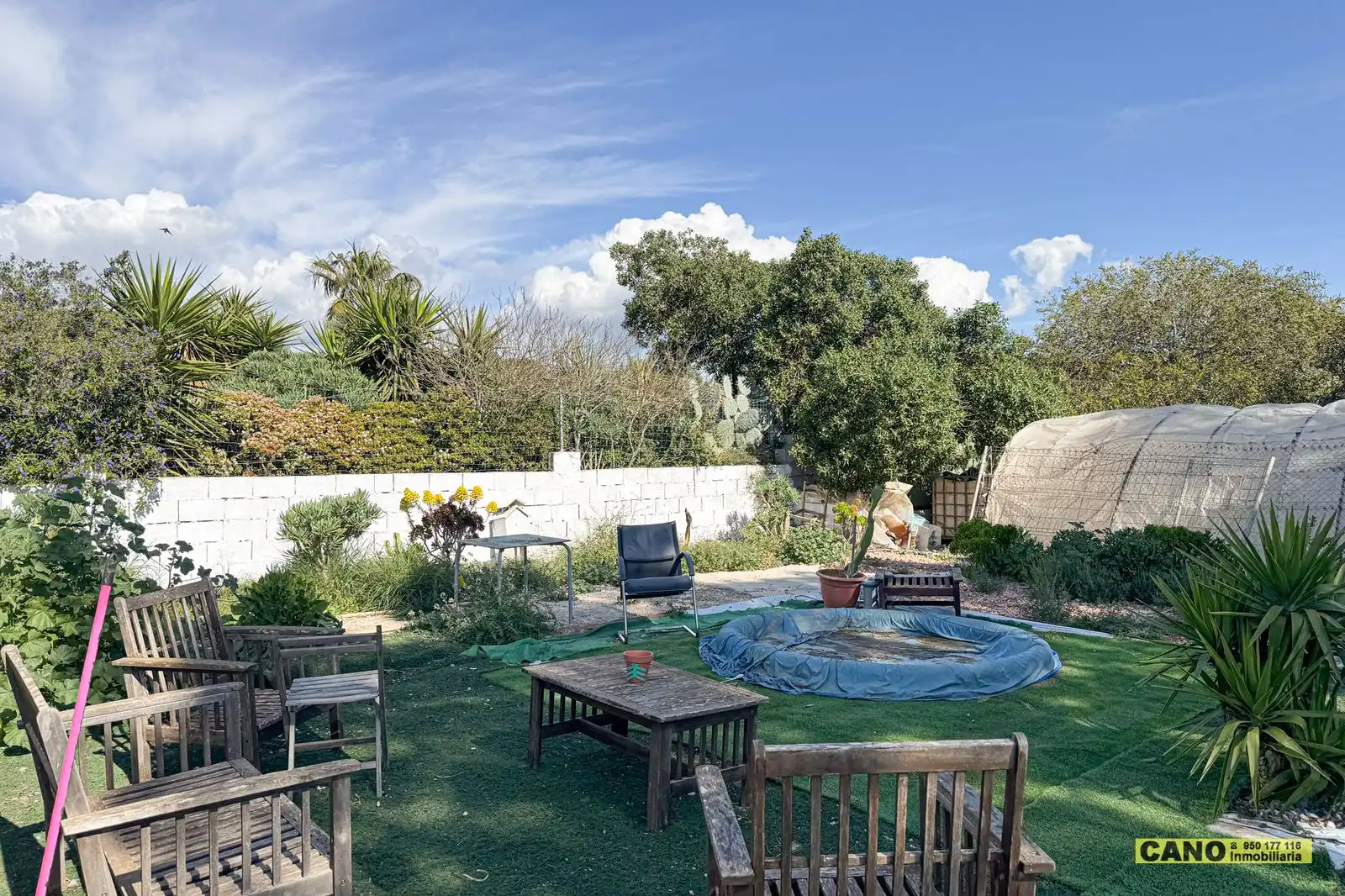 Jardín de Casa o chalet en venta en Níjar con Piscina