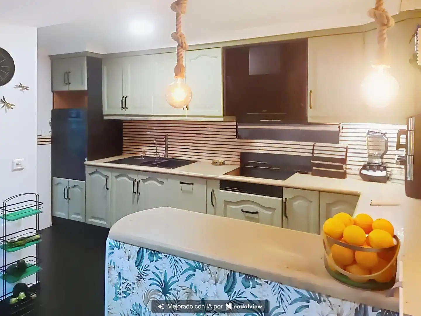 Cocina de Casa adosada en venta en El Genovés, Valencia