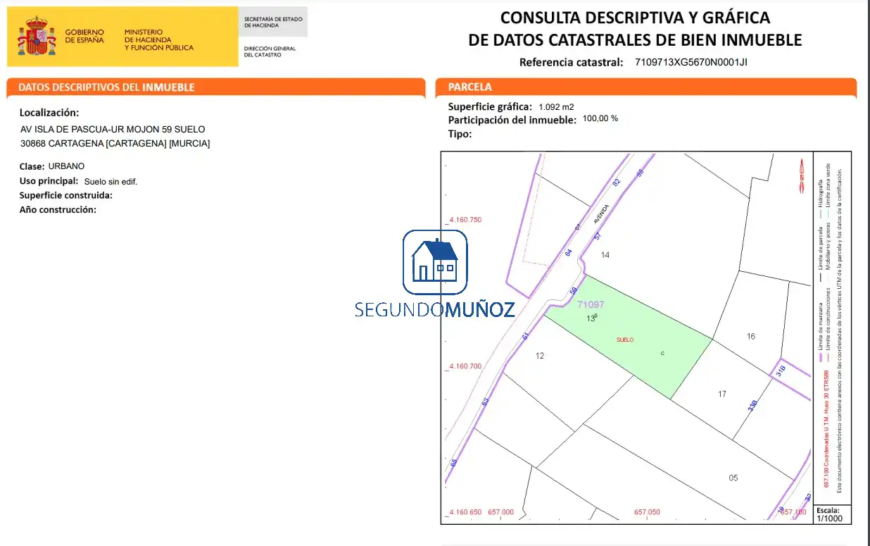 Terreno residenziale in vendita a Pedanías Oeste, imagen 11
