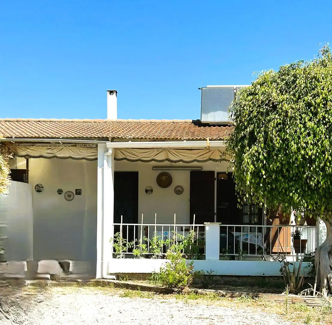 Vista exterior de Finca rústica en venda en Estepona amb Jardí privat, Terrassa i Piscina