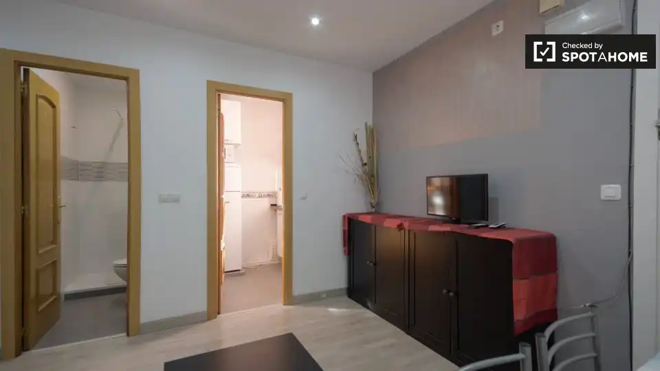 Flat for rent in Madrid  with Air Conditioner, Heating and Furnished